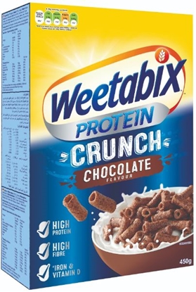 Picture of WEETABIX PROTEIN CRUNCH CHOCLATE 450GR